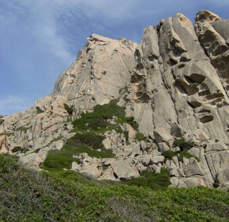 Le cave di granito di Capo Testa